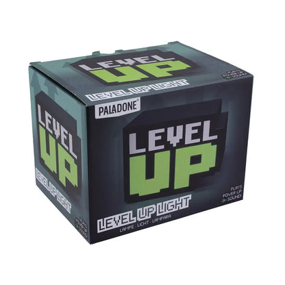 Lámpara Level Up con sonido, juego de estilo retro