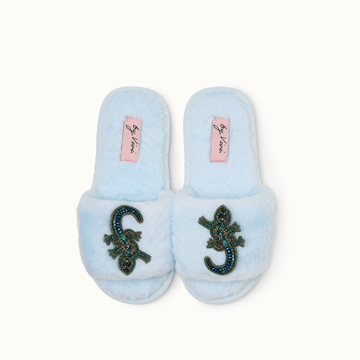 Paire de Broches pour Chaussons - Salamandre