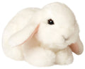 Peluche Lapin Bélier Blanc Couché