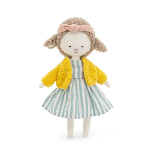 Peluche de algodón Cotti Motti, la oveja Zoe (30 cm) - 0+