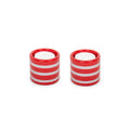 Tropical Ceramic Candle Holders 2-Pack