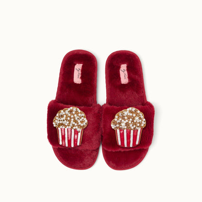 Paire de broches pour Chaussons - Popcorn