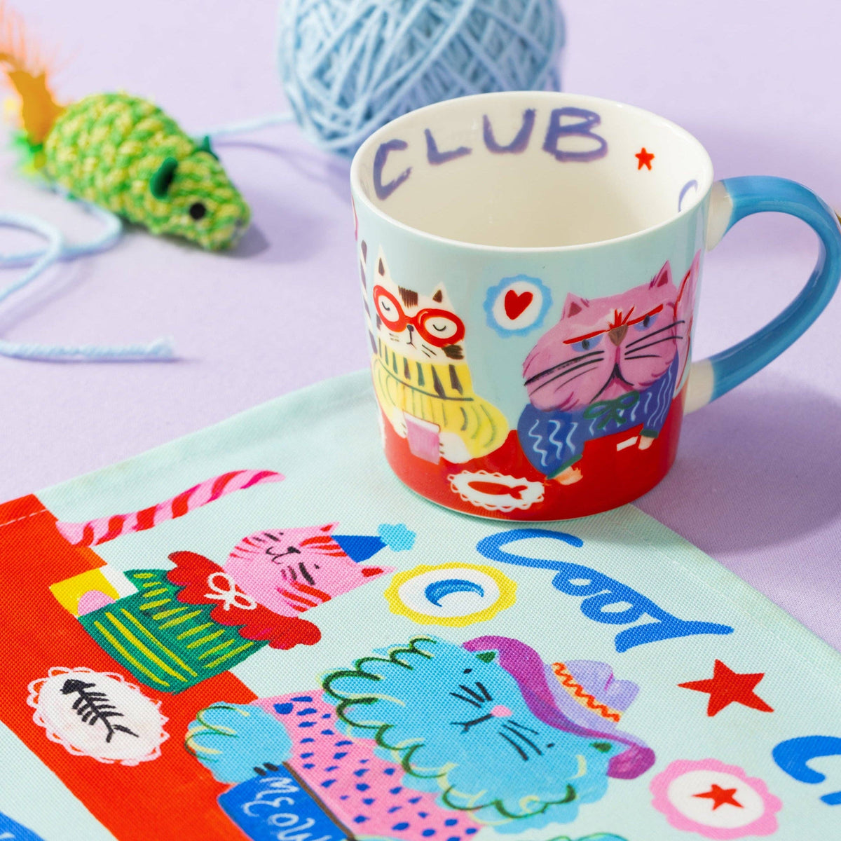Mug Cool Cat Club – 300 ml