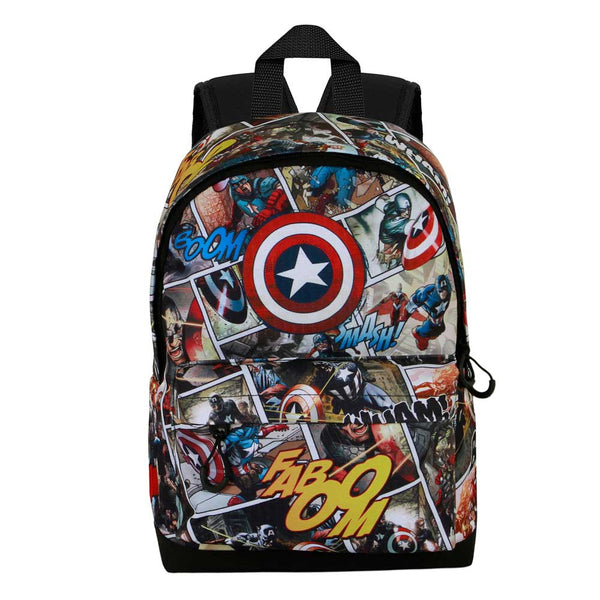 Zaino piccolo HS FAN Marvel - Fumetto di Capitan America