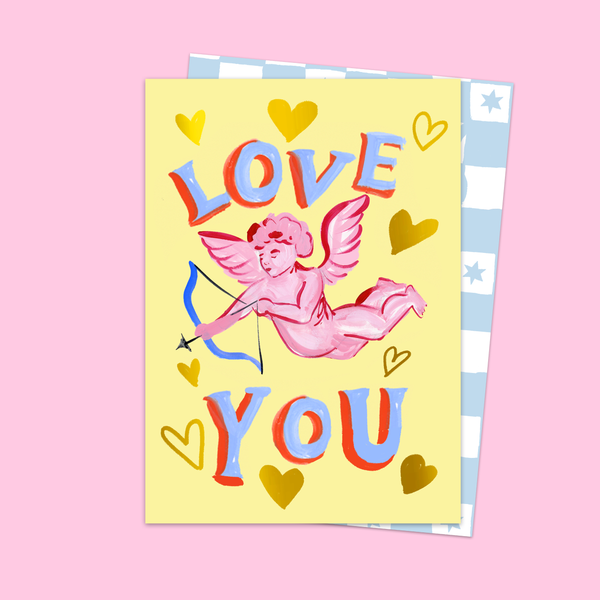 Carta de Cupido: Te amo