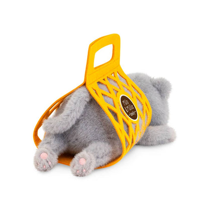 Milo &amp; Millie Plush Toy, Milo the Grey Cat (35 cm) - 0+