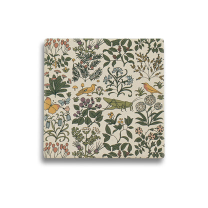 Unieke keramische onderzetter - ACS Voysey (Apothecary's Garden)
