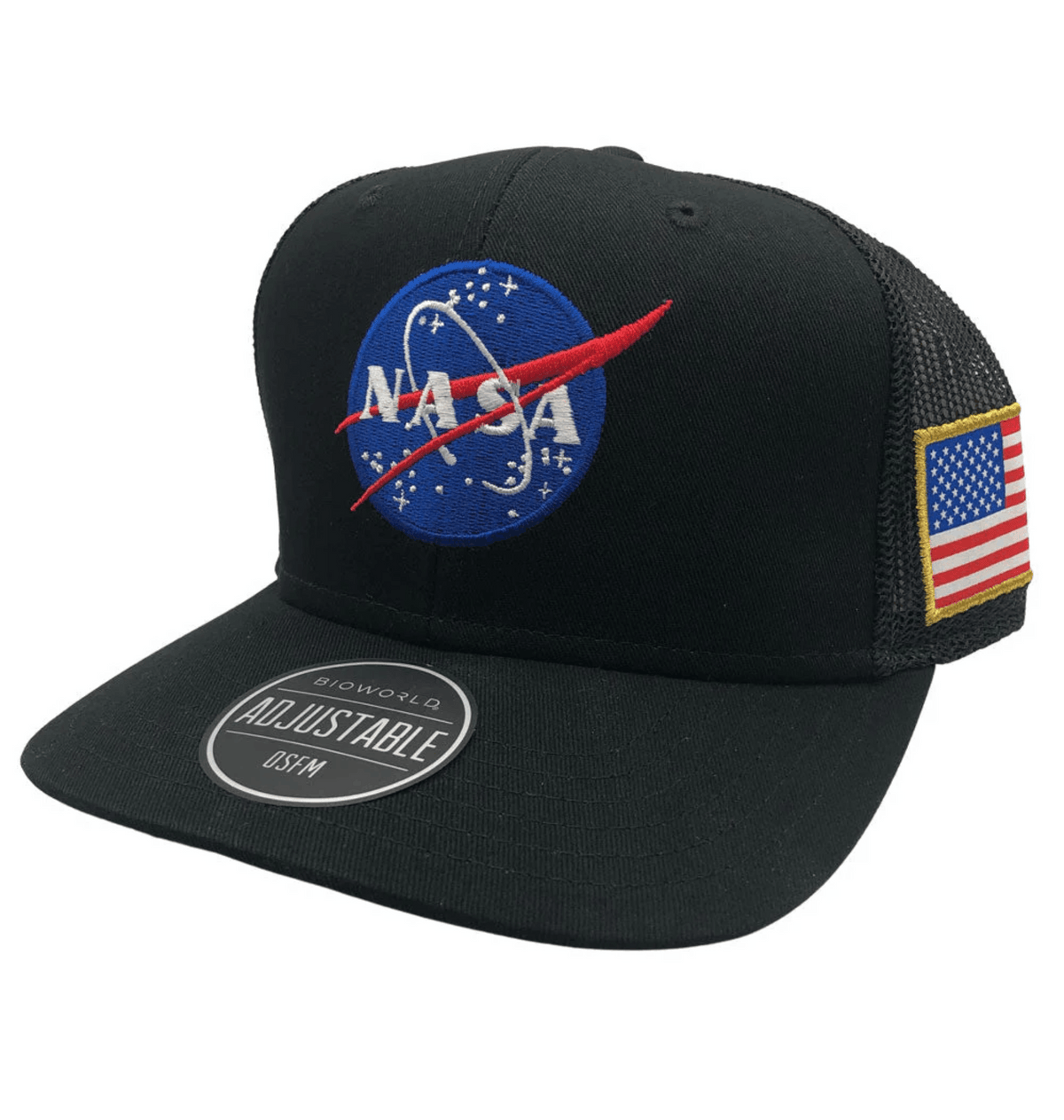 Casquette NASA patch courbé