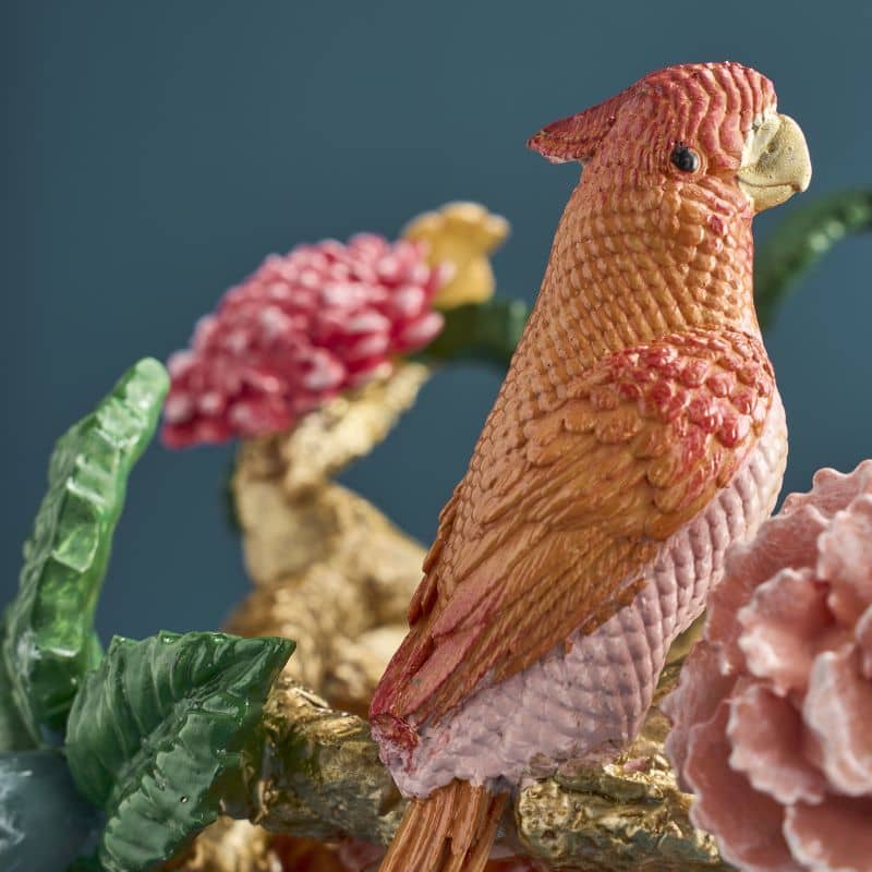 Jarrón con cabeza de mujer de M. Parrots