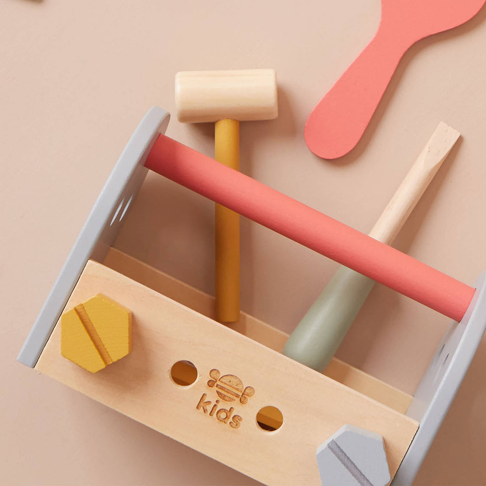 Wooden Toolbox for Children