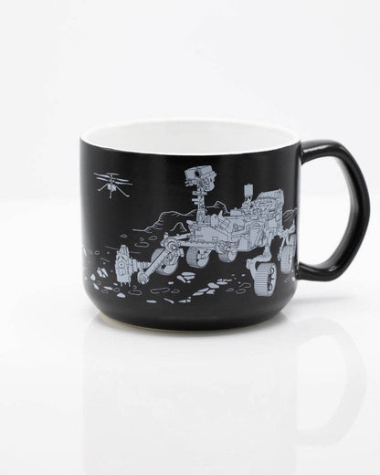 Mug Rover Perseverance – produit scientifique Cognitive Surplus EU, vue 1