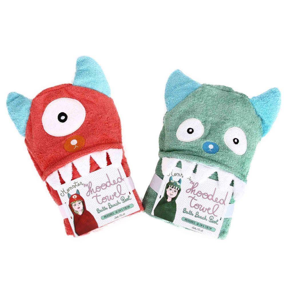 Serviettes à Capuche pour Enfants Monstre Helio Ferretti Helio Ferretti Vue 1
