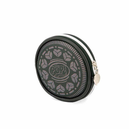Oh My Pop! Black Cookie Round Coin Purse