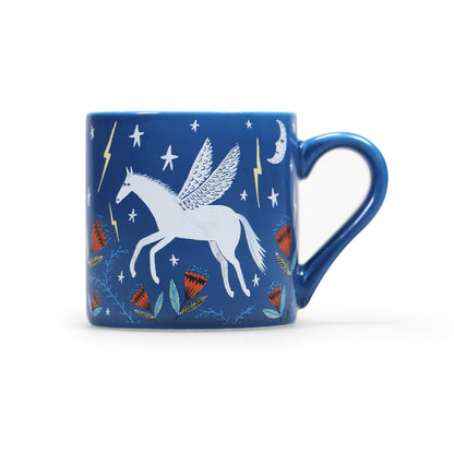 Moon Unicorn Magical Ceramic Cup and Plate Set