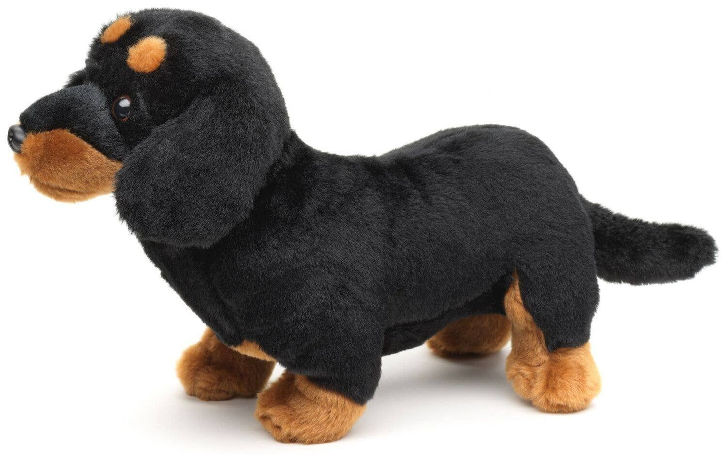 Peluche de perro salchicha