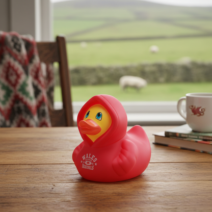 Wales Duck Hoodie - Red