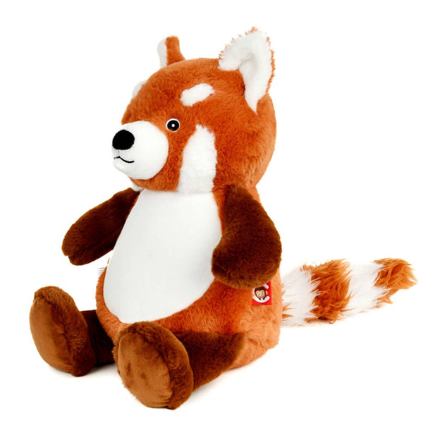 Peluche panda roux Fu Bao à rembourrage amovible - Cubbies