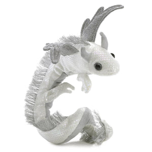 Marionnette-bracelet à Doigt Dragon Blanc