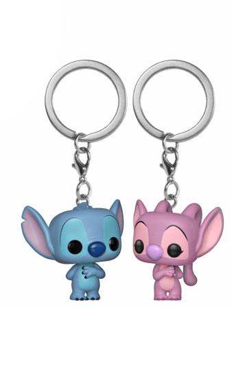 Pop! Keychain Stitch & Angel 2-Pack