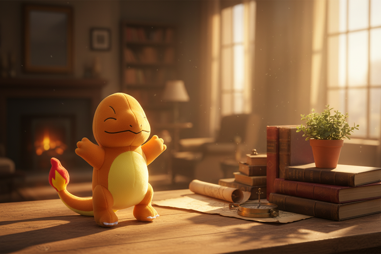 Peluche de Pokémon - Charmander 