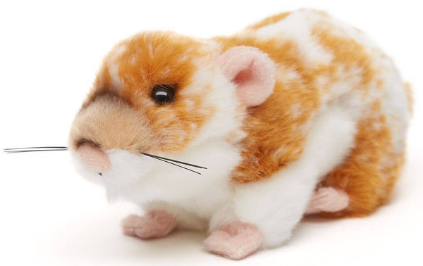 Hamster doré (brun doré) -18 cm (longueur) - peluche Uni Toys