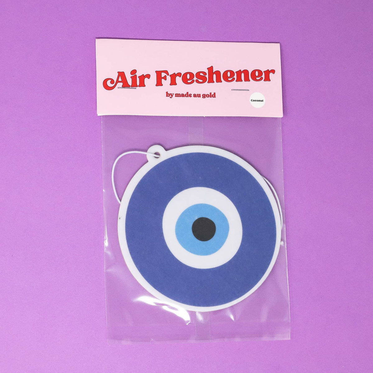 Désodorisant pour voiture œil bleu