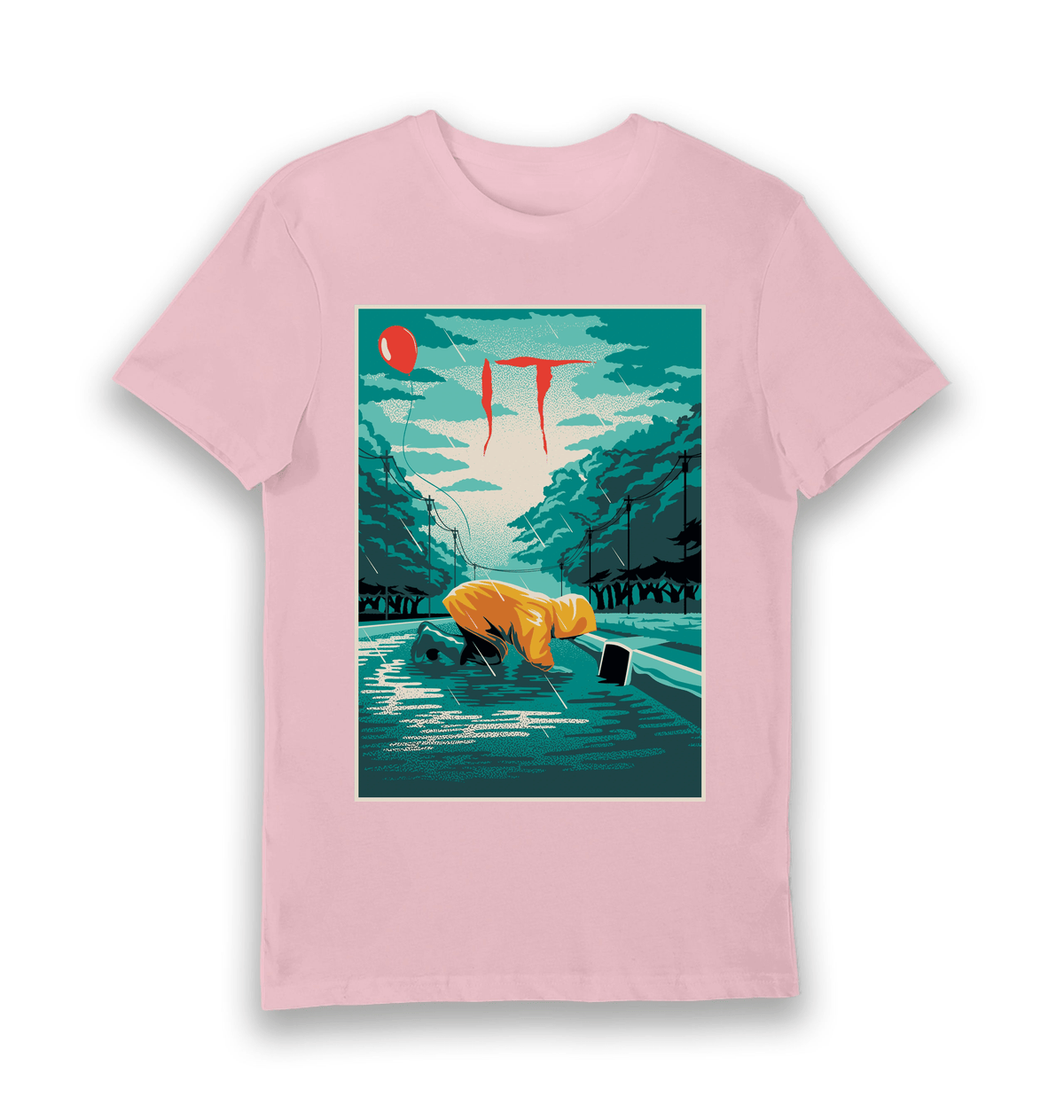T-shirt adulte IT affiche Pennywise