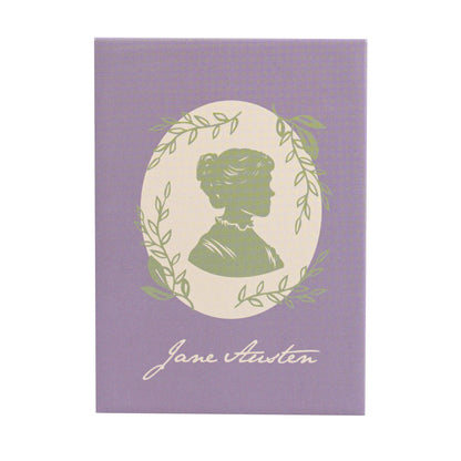Íman em metal - Jane Austen (Silhueta)