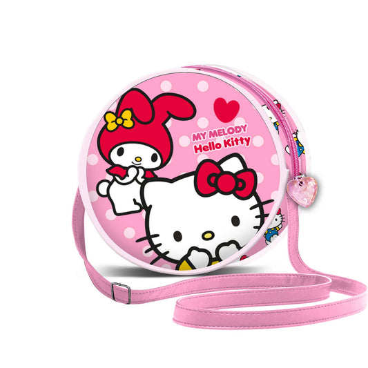 Bolso de hombro redondo encantador de Hello Kitty