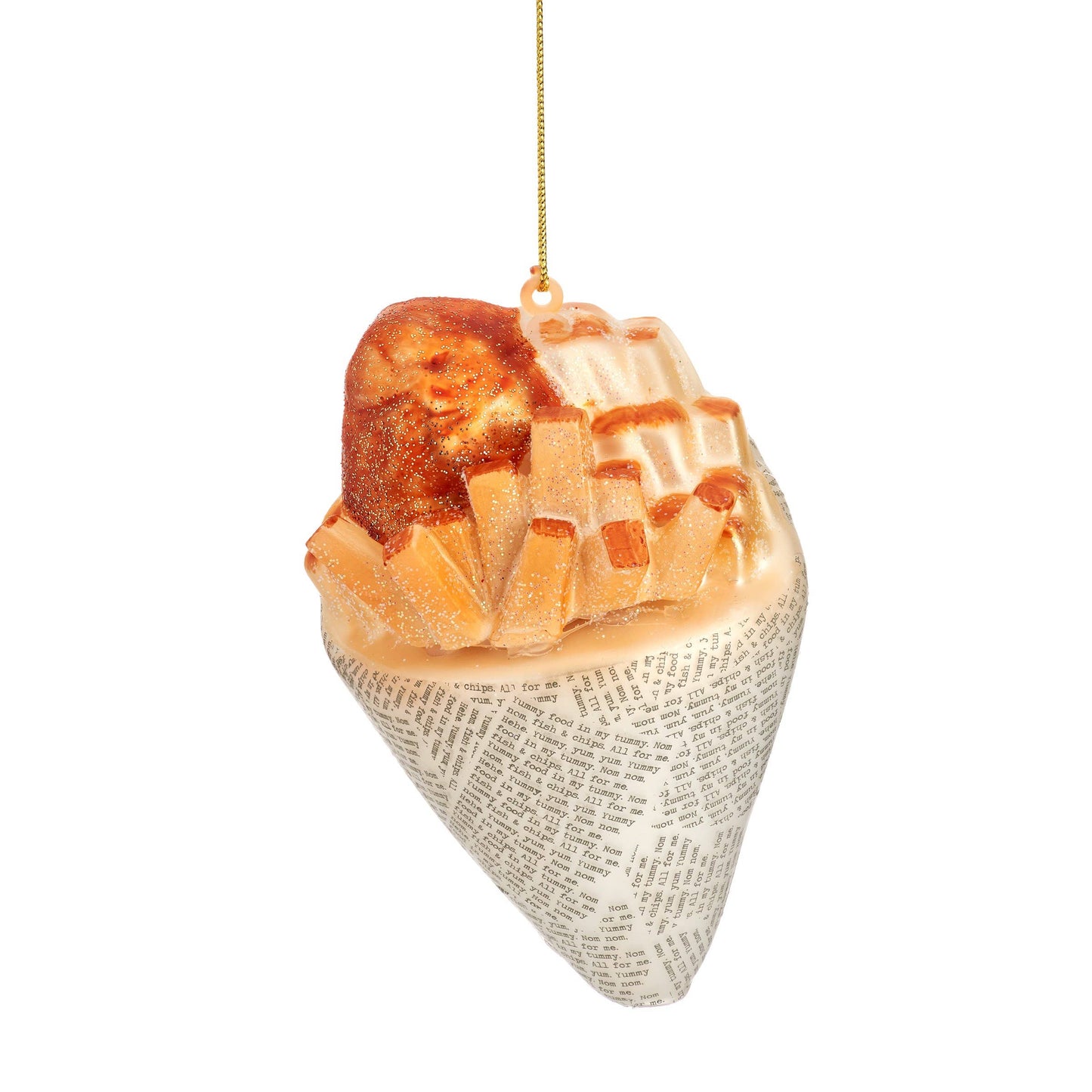 Fish &amp; Chips shaped balls