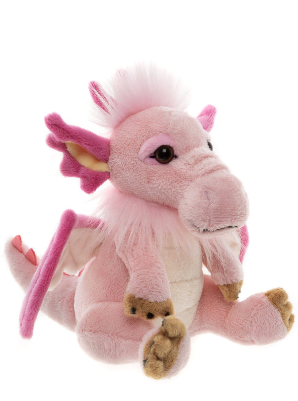 Peluche Cuddle Cub Festoon le Dragon Rose