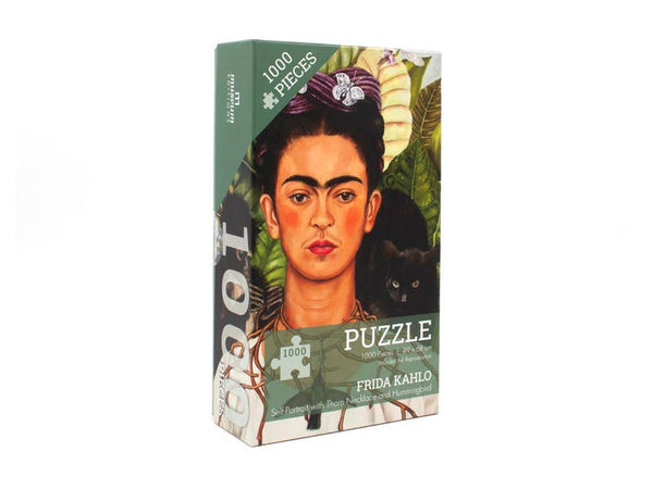 Jigsaw puzzle, 1000 pieces, Frida Kahlo, Self-Portrait with Hummingbird