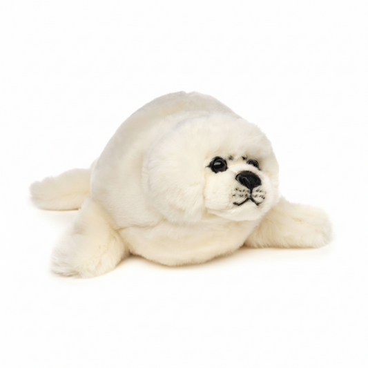 White Seal Plush Toy