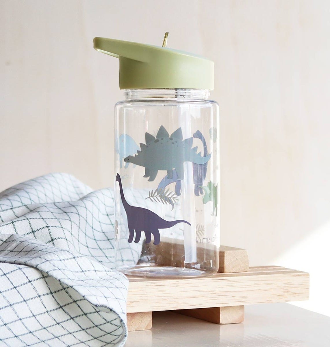 Gourde enfant - Dinosaures – vue 2 – A Little Lovely Company