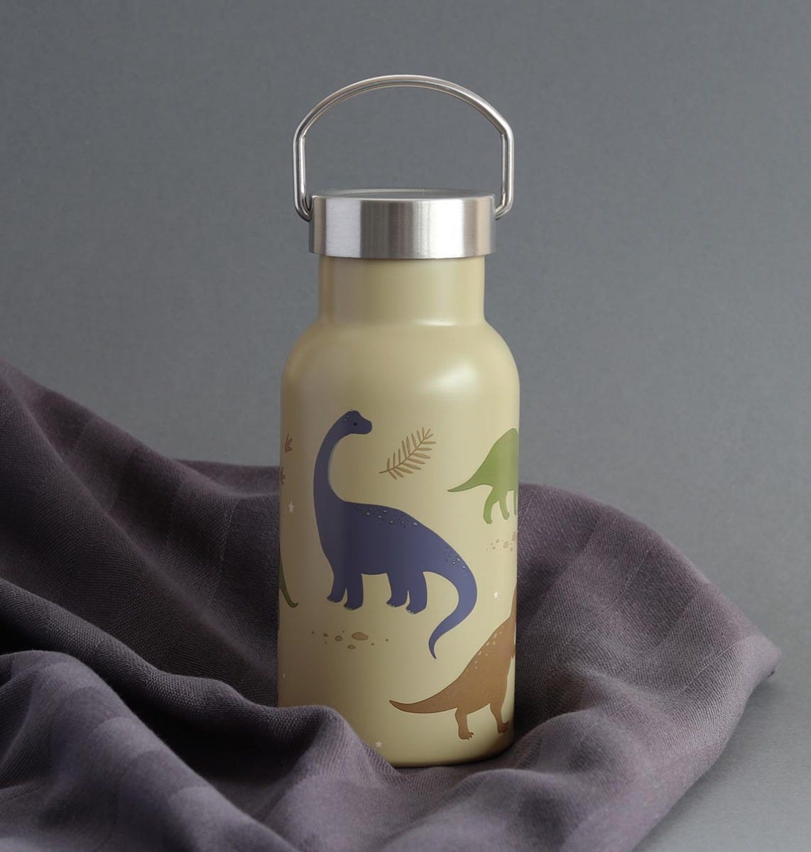 Gourde enfant en inox - Dinosaures