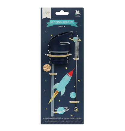 Kit bouchon, paille et goupillon - Espace – vue 2 – A Little Lovely Company