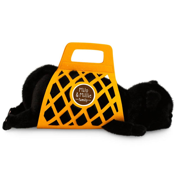 Peluche Milo &amp; Millie, Milo el Gato Negro (56 cm) - 0+