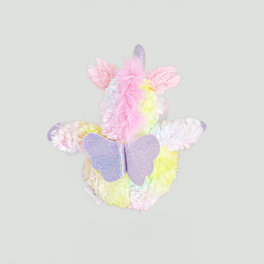 Bouillotte Peluche Warmies Licorne Arc en ciel