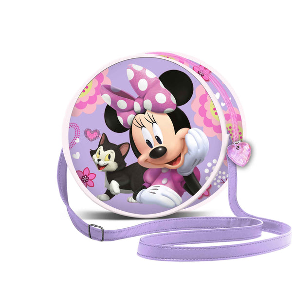 Disney Minnie Mouse Cat-Sac à Bandoulière Rond