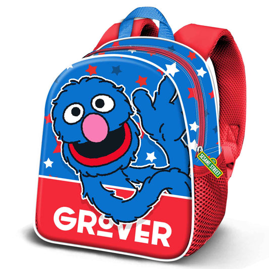 Sesamstraat Super Grover 2.0 Hello 3D Elite Rugzak