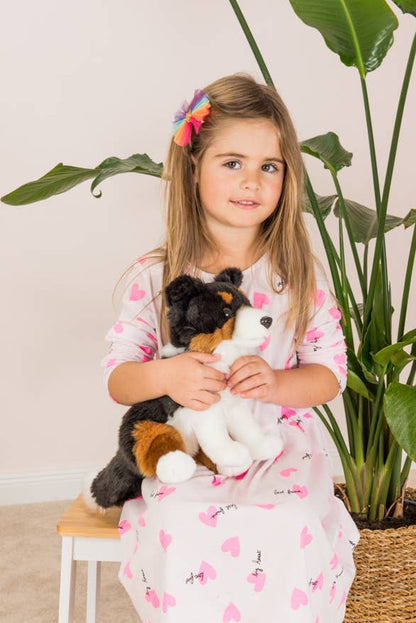 Peluche de collar de borde