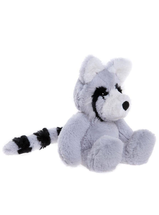 Bear & Me Riley de grijze wasbeer knuffel