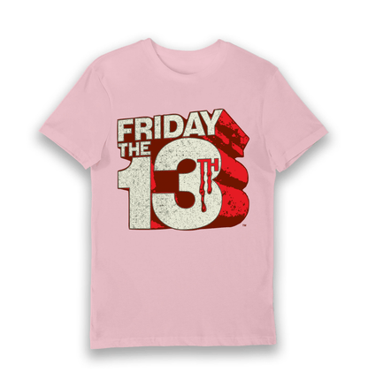 T-shirt adulte Friday the 13th logo géant