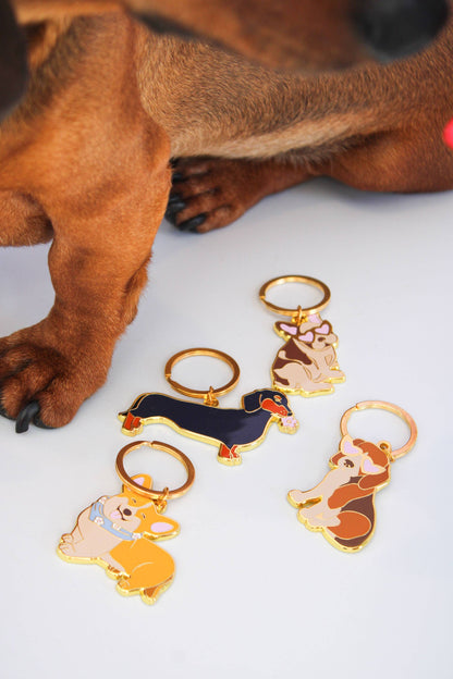 Corgi Keychain
