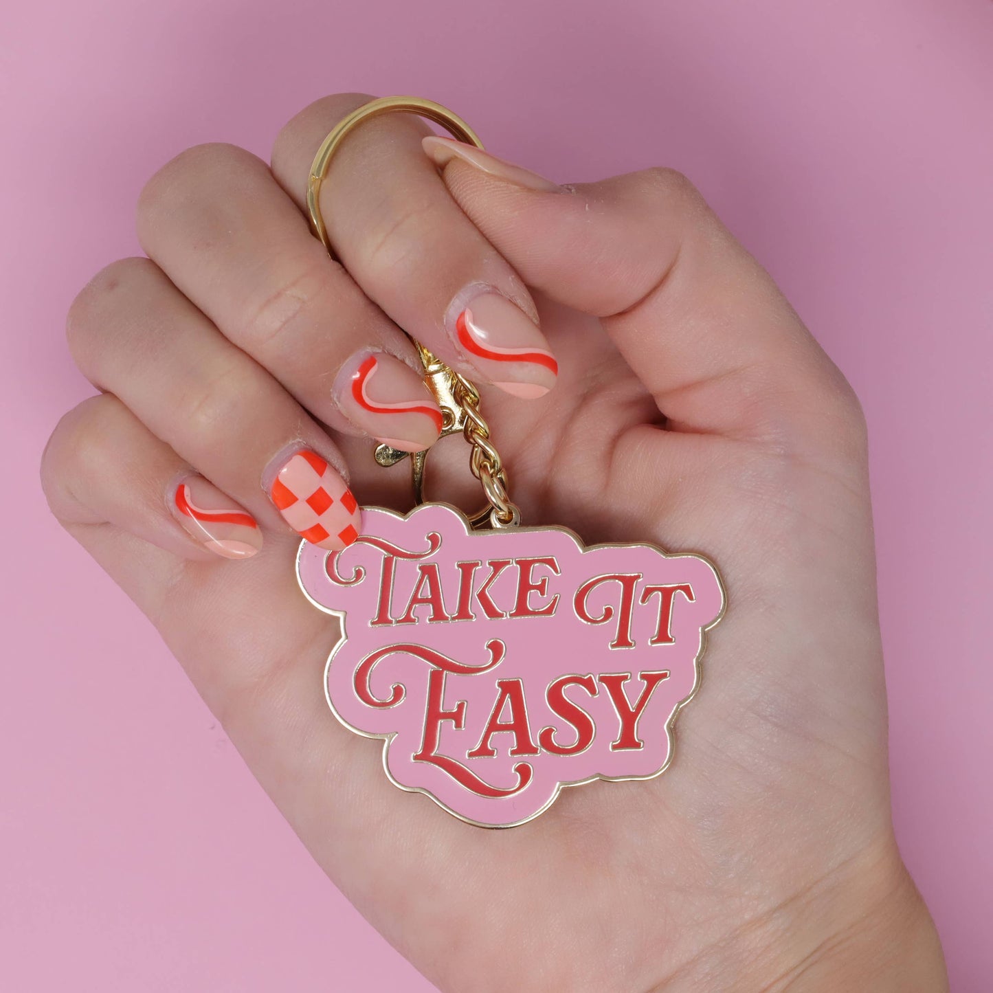 Porte-clés Take It Easy