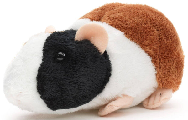 Peluche/peluche en forme de cochon d'Inde (brun-noir) Uni Toys