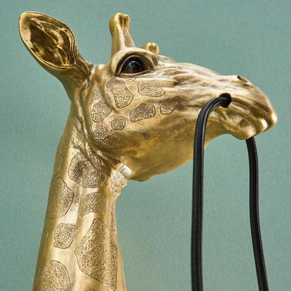 Lucie Giraffe wandlamp, goud
