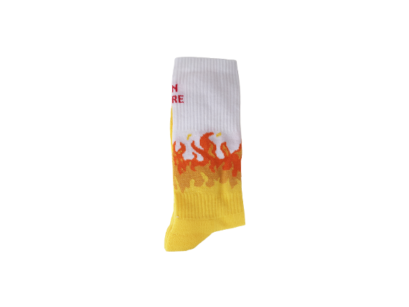 Calzini in fiamme