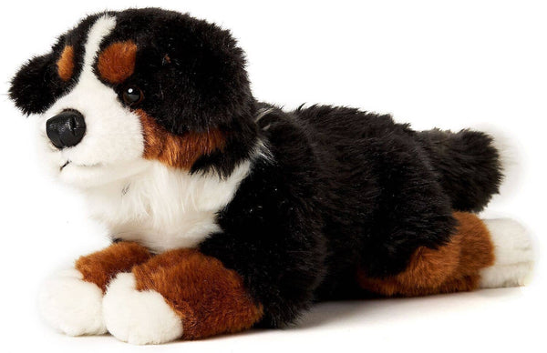 Bouvier bernois, couché - peluche Uni Toys