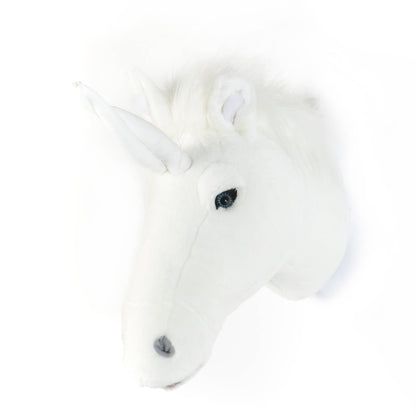 Décoration Murale Peluche Claire la licorne blanche - Wild & Soft